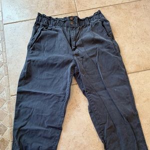 Women’s high rise trouser style pants